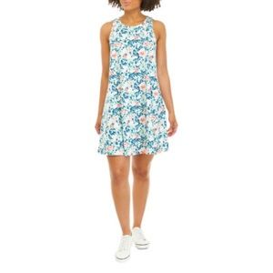 Ocean + Coast Women’s Floral Racer Back Tank Dress Size XL